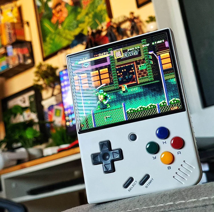 Miyoo Mini Plus Miyoomini + 3.5'' IPS OCA Portable Retro 32GB 64GB 128GB Video Game Consoles 3000mAh Linux 27000+ Handheld Game official store