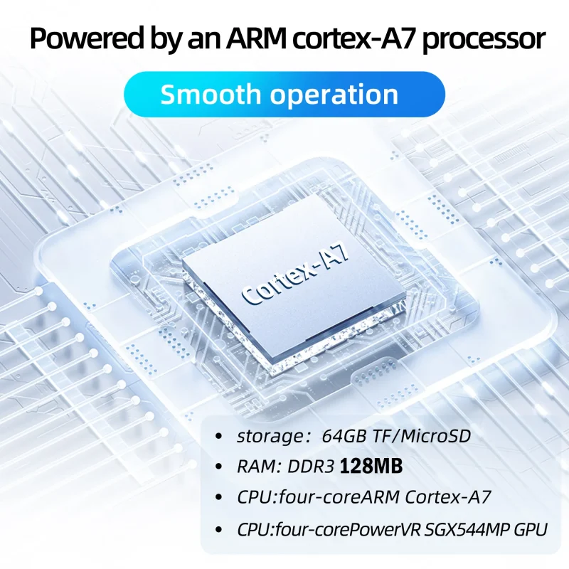 Miyoo mini + Miyoo mini Plus 3.5'' IPS OCA Portable Retro 128GB Video Game Consoles ARM-Cortea-A7 3000mAh Support PS GBA GBC FC (Grey) - Image 3