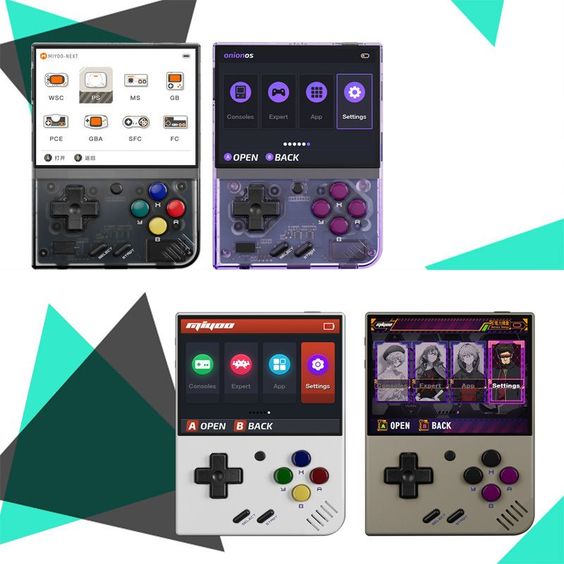 Miyoo Mini: The classic model that started it all, perfect for those who appreciate simplicity and portability in their retro gaming experience.

Miyoo Mini Plus: For gamers seeking a little more, this version boasts enhanced performance and connectivity, bringing multiplayer options into your hands.