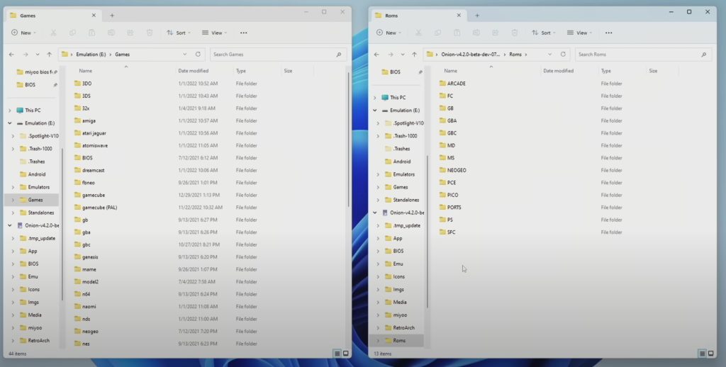 Miyoo mini plus + V2 V3 V4 Organizing Your Game Files